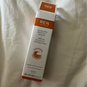 ren glow and protect serum